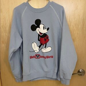 Disney Blue Mickey Mouse Pullover